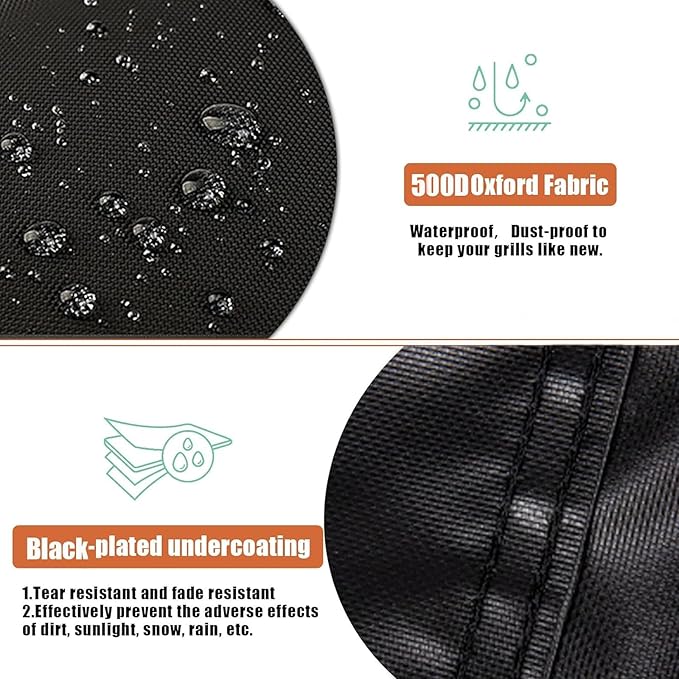 Outdoor Storage Box Cover，Waterproof Resin Storage Bin Cover Deck Box Covers-75.08"L x 34.37"W x 6.69"H