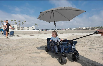 Sport-Brella Versa-Brella SPF 50+ Protection Adjustable Umbrella with Universal Clamp