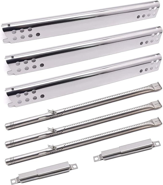 Grill Replacement Parts for Charbroil Advantage 3 Burner 463343015, 463335115, 463435115, 463436815, 463370015, 2 Burner 463642116, 463642015 Models. Grill Burners, Heat Plates and Crossover Tubes
