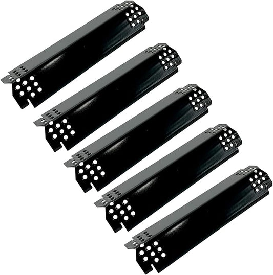 DP148 5pk Grill Heat Plates for Home Depot Nexgrill 720-0830H, 5 Burner 720-0888, 720-0888N, 720-0882A, 720-0882S, 6 Burner 720-0896B, 720-089 Gas Grill, Burner Cover, Flame Tamer