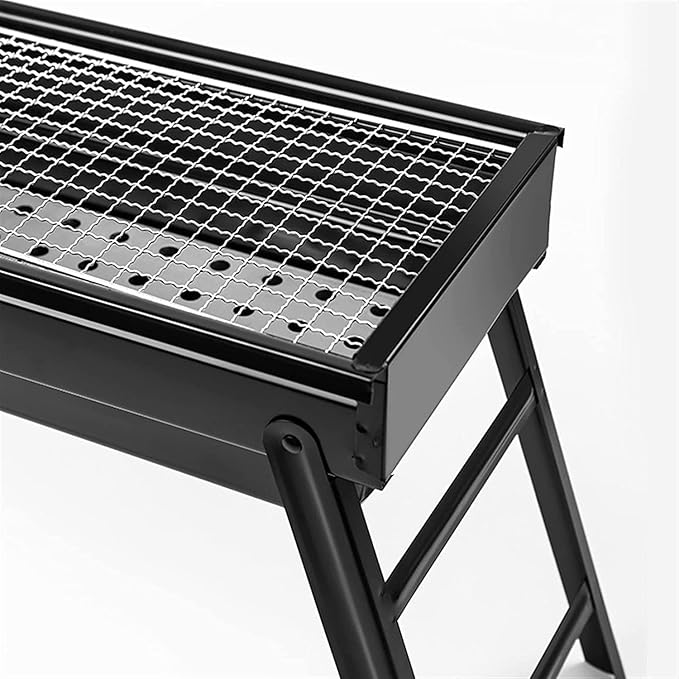 Charcoal Grills Outdoor Portable Folding BBQ Grill Home Charcoal Grill Stove Camping BBQ Barbecue Shelf Mini Charcoal Stove