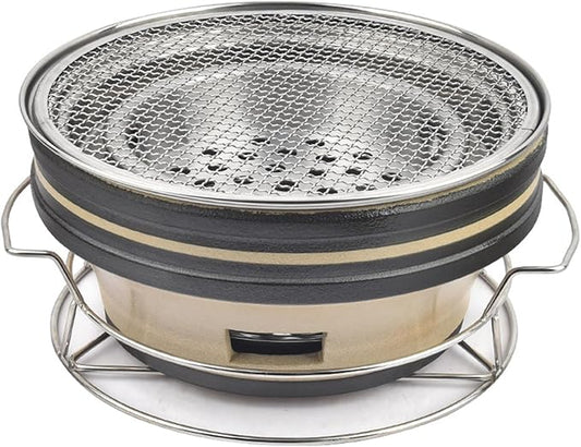 Portable Pottery Barbecue Stove Clay Charcoal Stove Multifunctional BBQ Grill Outdoor Charcoal Stove Cooking Accessories