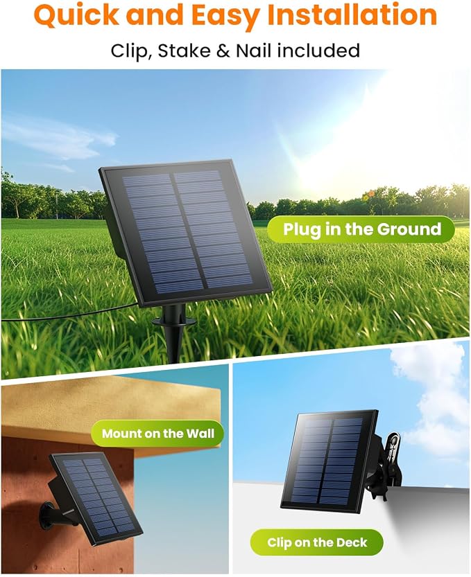 VOLIVO 200FT Solar String Lights Waterproof Patio ST38 Shatterproof | Bulbs with Remote & 8 Lighting Modes, 65+2 E12 Bulbs 2700K Warm White Solar Powered String Lights for Garden Backyard
