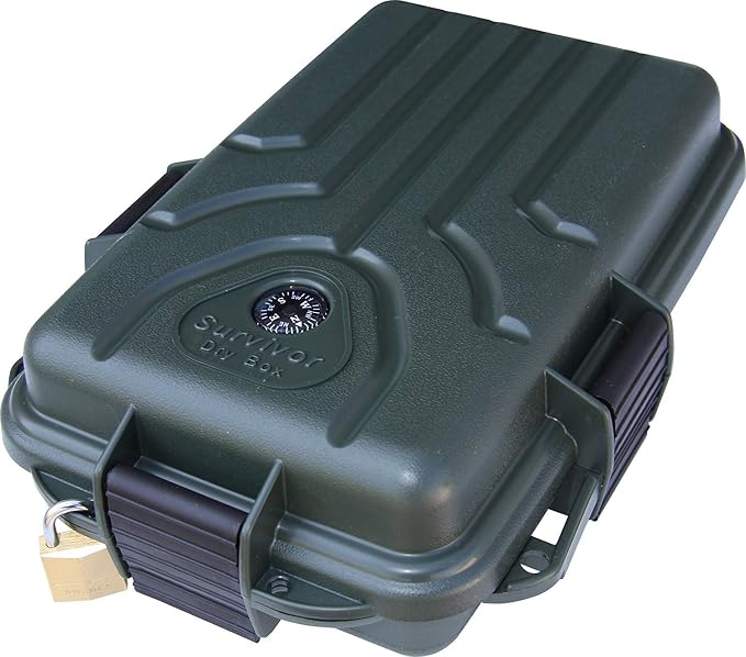 MTM S1072-11 Survivor Dry Box with O-Ring Seal, 10"x7"x3", USA Made, Forest Green