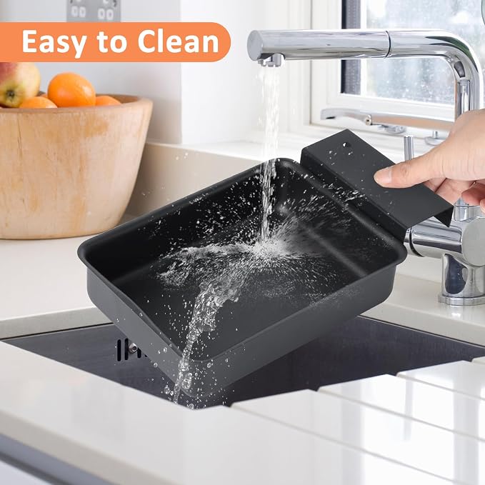 Grease Tray for Masterbuilt 30" Smokers and Grills, Drip Tray Support Kit | Fits Masterbuilt 30" Mb20070210 & 20+ Models, Replaces 9907090025/9007090068, Coated Steel, Non-Stick, Catches Grease