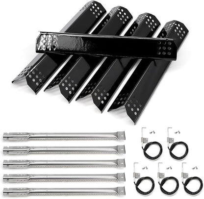 Grill Parts for Jenn-Air 720-0727 720-0709 720-0709B & Kitchenaid 720-0990C 720-0893 720-0826 720-0709C 860-0003, Grill Heat Plates Burners Igniter for Jenn-Air 720-0727 5 Burner Gas BBQ Grill