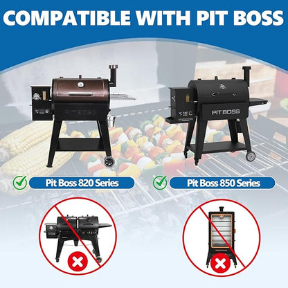 SafBbcue Grill Grates for Pit Boss 820 850 Pellet Grill Grates, Pit Boss 820 PB820D PB820XL PB820PS1 Parts, Pit Boss Navigator 850, Pit Boss Pro Series 850 Wood Pellet Grills Grates PB850PS2 PB850XL