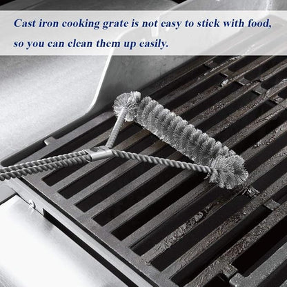 Utheer 17 inch Cast Iron Cooking Grate for Charbroil Tru Infrared 463255020 463242716 463242715 463276016 466242715 466242815 463257520, Replacement Grill Parts for Nexgrill 720-0882A