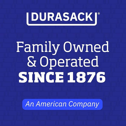 DURASACK Heavy Duty Storage Tote Bag 22-Gallon, Blue | Rugged Woven Polypropylene Moving Bag, Reusable Self-Standing Design, Holds up to 500 Pounds