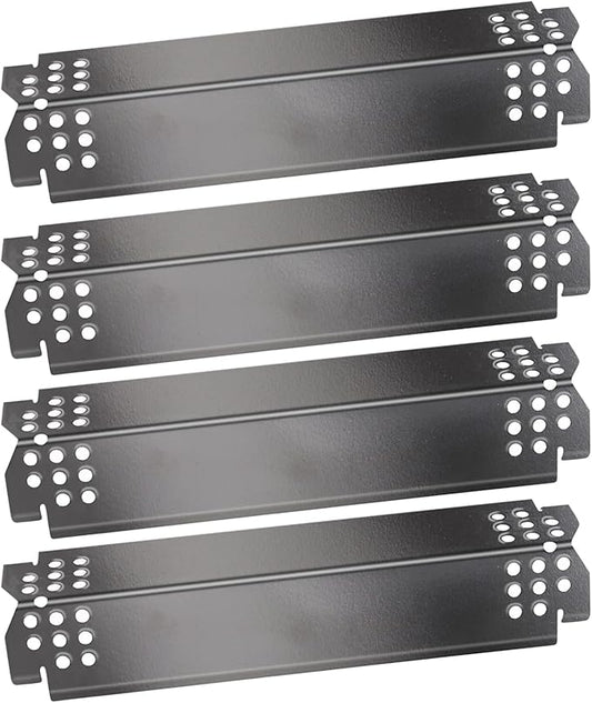 Hongso 14 9/16 Inch Replacement Flame Tamers for Nexgrill 4-Burner Grills, Compatible with Models 720-0830H, 720-0830X, 720-0925P, 720-0789H, 720-0830D & Grillmaster 720-0697