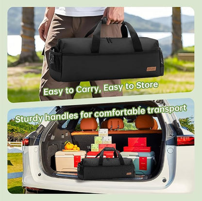 Heavy Duty Waterproof 22" Grill Tool Storage Bag,Grill Utensil Storage Bag