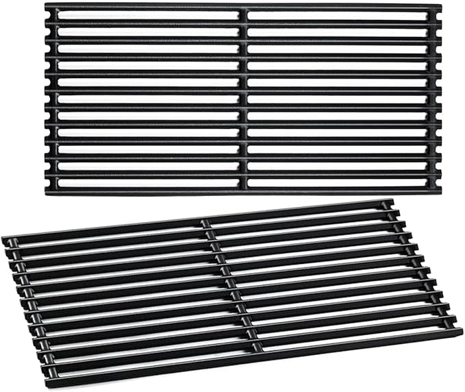 Grill Replacement Parts for Charbroil Grill Grates 463642316 463644220 G369-0030-W2 G469-0005-W1 G460-0500-W1 Cast Iron 17 Inch Cooking Grate char-broil 463675016 nexgrill Evolution 720-0864 720-0864m