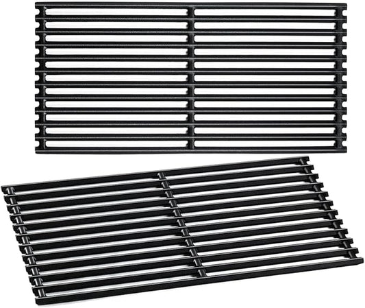 Grill Replacement Parts for Charbroil Grill Grates 463642316 463644220 G369-0030-W2 G469-0005-W1 G460-0500-W1 Cast Iron 17 Inch Cooking Grate char-broil 463675016 nexgrill Evolution 720-0864 720-0864m