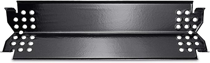 Uniflasy Heat Plates for Nexgrill 720-0830H, 720-0864, 720-0864M Gas Grill, Porcelain Steel Grill Heat Shield Tent, Burner Cover, Flame Tamer for Home Depot Nexgrill 4 Burner 720-0830H Parts, 4 Pack