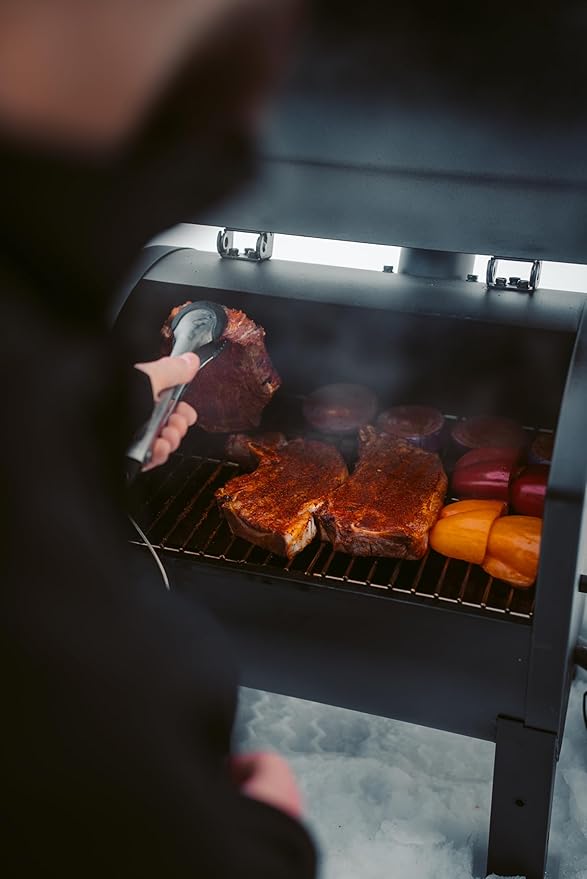 Green Mountain Grills Trek Prime 2.0 Portable Pellet Grill with Cover, WiFi Smart Control, 12V Power, Wood Pellet Smoker for Camping, Tailgating & RV Use, Compact BBQ Grill