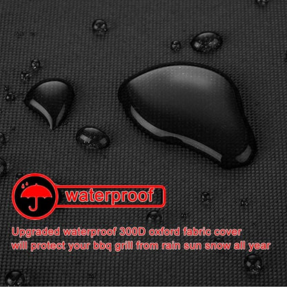 Grill Cover, Small 32-Inch BBQ Grill Cover Heavy Duty Waterproof UV Resistant Tear Resistant for Outdoor Grill, Fit for Nexgrill Brinkmann Weber Char-Broil