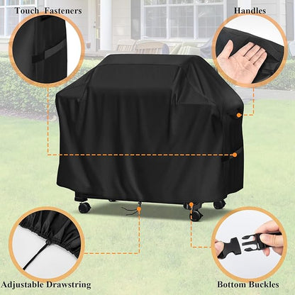Grill Cover for Weber 36" Griddle, 67inch Outdoor Grill Cover Waterproof for Blackstone 36″ Griddle and Most 4 Burner Griddle-67 L x 23" W x 36" H