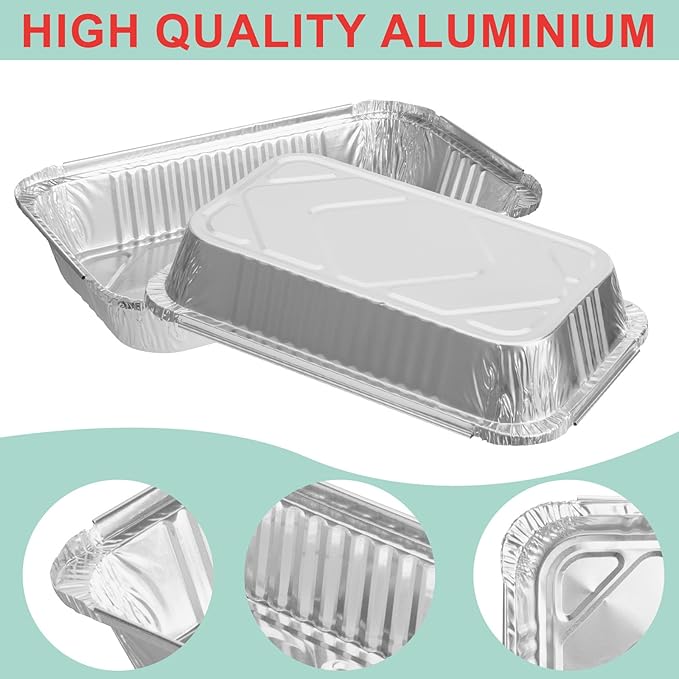 30 Packs Grill Drip Pan Liners for Charbroil 2425514W12 Big Easy Turkey Fryer Bucket Liner Disposable Aluminum Foil Grease Tray Liners for Char-broil Big Easy Oil-Less Turkey Fryer Accessories