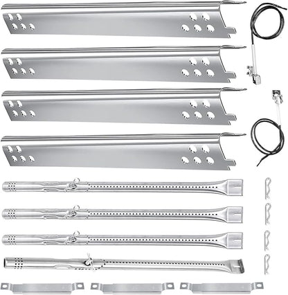 Charbroil Grill Replacement Part, Char Broil Grill Burner;4-Burner | Burner L=17.75 inch,304 Stainless Steel;For Charbroil Performance 4 & 2 Burner Grills 463342119 463377319 463347019 463376519
