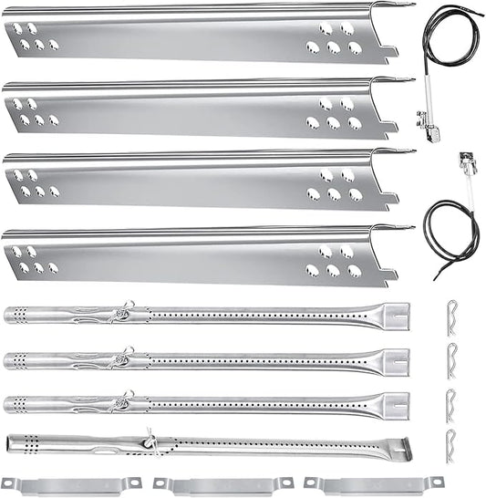Charbroil Grill Replacement Part, Char Broil Grill Burner;4-Burner | Burner L=17.75 inch,304 Stainless Steel;For Charbroil Performance 4 & 2 Burner Grills 463342119 463377319 463347019 463376519