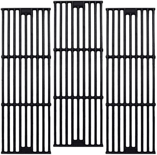 C6505A(3-Pack) 19 3/4" Cast Iron Cooking Grid Grates Replacement for Chargriller 2121, 2123, 2222, 2828, 3001, 3008, 3030, 3725, 4000, 4208, 5050, 5072, 5252, 9020
