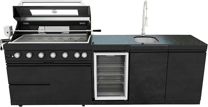 Outdoor Grills & Smokers Portable Camping Charcoal Grill Cooking Barbecue, Large Barrel Style Charcoal Grills BBQ Smoker Combo with Offset Smoker, Grill for Backyard Patio,A-1