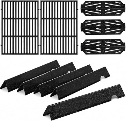 Grill Parts for Weber Genesis II 300 Series, Genesis II Flavorizer Bars&Grill Grates for Weber Genesis 2 Grill Parts - 66095 66040 66795 Parts for Weber Genesis ii E/S-310 ii E/S-315 ii E/S-335
