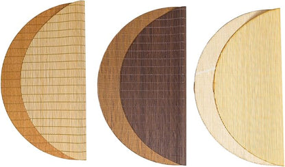 1PCS Round Dining Table Placemat Kitchen Table mat Heat-Resistant Place Mat Stain Resistant Anti-Skid Washable Bamboo Table Mat Placemat
