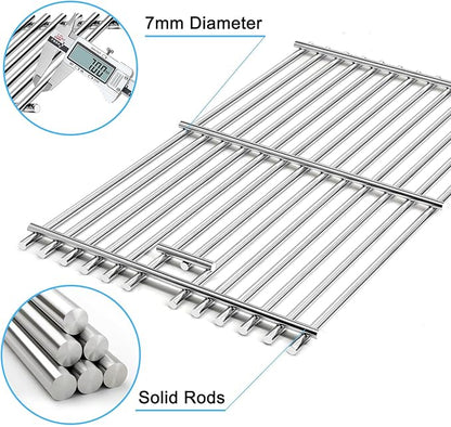 Grill Replacement Parts for Kitchenaid 740-0781, Heat Plates Grill Burners Igniters Grill Grates for Kitchenaid 740-0781 4-Burner Grill