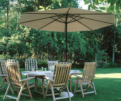 ontheway 11FT Patio Umbrella Enhanced Replacement Canopy Market Table 8 Ribs Umbrella Canopy