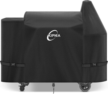600D Heavy Duty Pellet Grill Cover for Pit Boss Austin XL & Rancher XL, Waterproof Wood Pellet Smoker Cover with Windproof Buckles, UV Resistant, No Tear, No Fading
