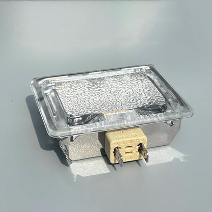 J&V bedebur Oven Lighting Assembly with High Temperatur Materials for BBQ Grill, Microwave Light and Air Fryer Equipment Special Lighting, G9 Bulb (120V-25W-PLUG)