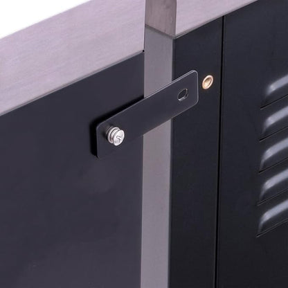 Charbroil Medallion Series Modular Outdoor Kitchen Corner, Black - 463246718