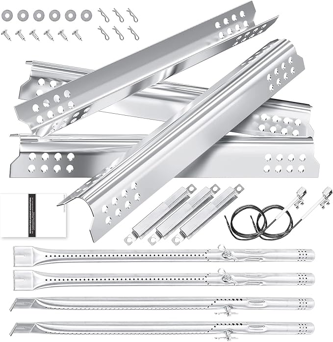 Grill Replacement Parts Kit for Char-Broil Tru-Infrared Grills | Fits Char-Broil 463242716, 463242715, 463242516 and 466242815; includes burner, heat plate and adjustable carryover tube.