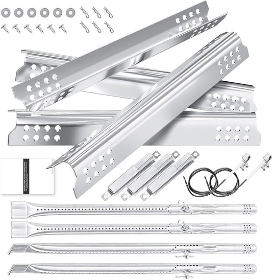Grill Replacement Parts Kit for Char-Broil Tru-Infrared Grills | Fits Char-Broil 463242716, 463242715, 463242516 and 466242815; includes burner, heat plate and adjustable carryover tube.
