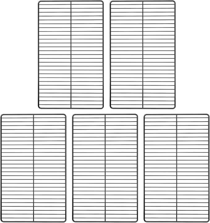Uniflasy PBV4NX Smoker Racks for Pit Boss 1300 Onyx Vertical Pellet | 19.76 X 12 inch Racks for Pit Boss 4 Series Vertical Pellet Smoker, Cast Iron for Smoking Meat and Outdoor Grilling