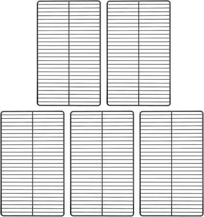 Uniflasy PBV4NX Smoker Racks for Pit Boss 1300 Onyx Vertical Pellet | 19.76 X 12 inch Racks for Pit Boss 4 Series Vertical Pellet Smoker, Cast Iron for Smoking Meat and Outdoor Grilling