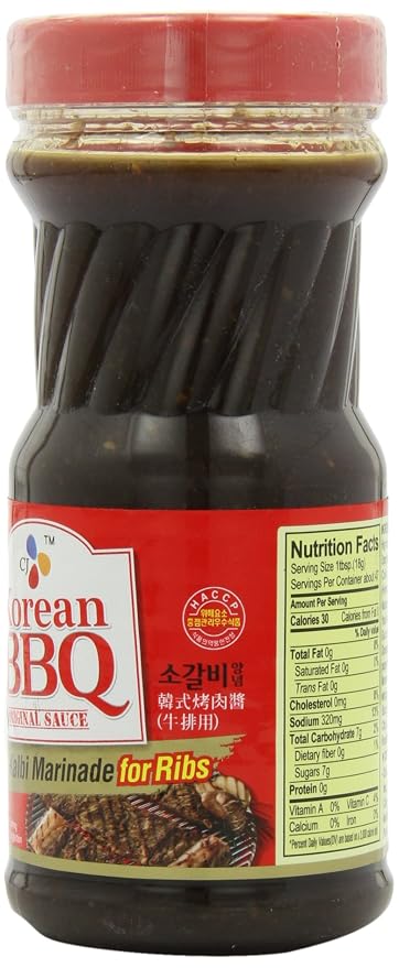CJ Korean BBQ Sauce - Bulgogi, 29.63-Ounce Bottles (Pack of 4)