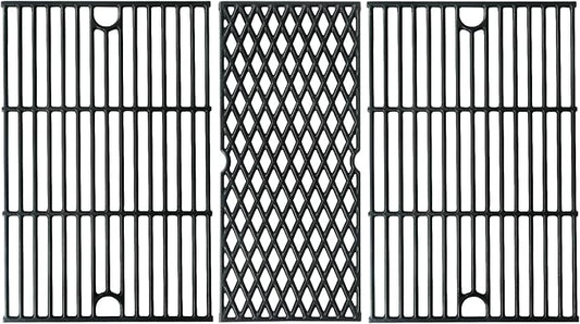 Cast Iron Cooking Grates for Pit Boss 1000 Series Austin XL Rancher Grill Grid for Traeger Pro 34 Series Wood Pellet Smoker Replacement Parts BBQ Grilling Rack