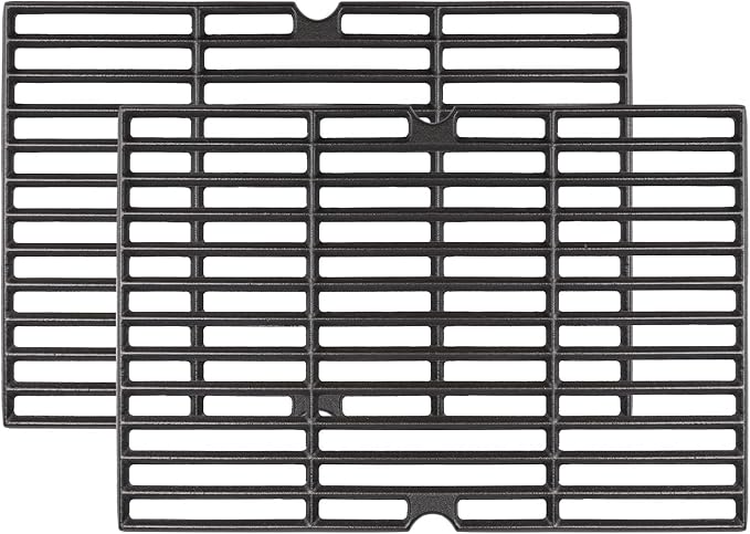 Uniflasy DG1-70-01-634-R Cooking Grid Grates for Dyna-Glo DGF350CSP DGF350CSP-D 2-Burner Open Cart Propane Cast Iron Gas Grill Grate DGF350SNP DGF350SNP-D 101-03011,Grill Grate for Blue Rhino GBC1932L