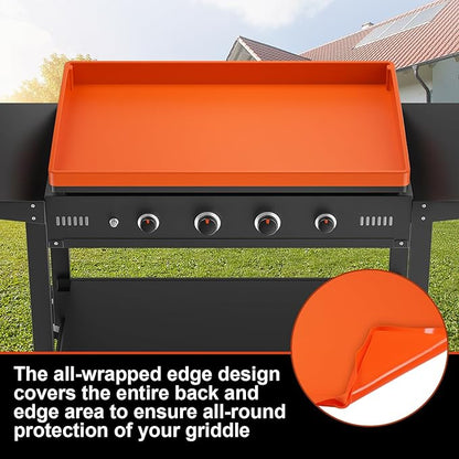 Carry360 Silicone Grill Cover for Blackstone 28 Inch Griddle | Full Coverage Protector Mat | Food Grade Heavy Duty | Prevents Rust & Debris | Reusable BBQ Accessory ﻿