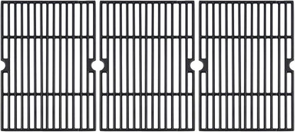 70-01-296 DGB610SSP Grates Replacement Parts for Dyna Glo DGB610SSP DGF600SSP Grill Grates Cast Iron Cooking Grate Dyna-glo Gas Grill 6 Burner Dyna Glo Grill Replacement Parts 3pcs