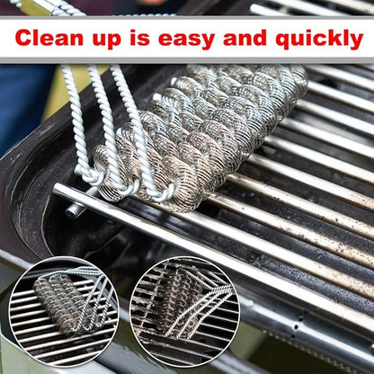 S6175C (3-Pack) 19 1/6" Stainless Steel Cooking Grid Grates Replacement for Brinkmann 810-1750-S, 810-1751-S, 810-3551-0