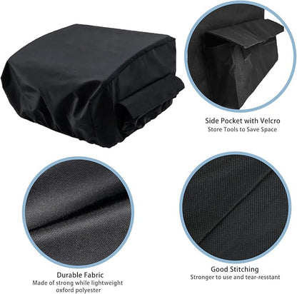 Cover for Traeger Ranger Grill, for Traeger Scout Grill, for Blackstone 17" Griddle, Heavy Duty Portable Griddle Cover Accessories for BAC475 Parts, 21" x 19.5" x 12"