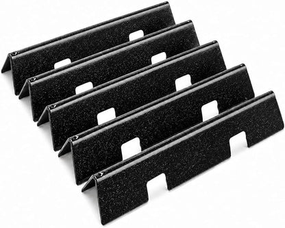Uniflasy Replacement Flavorizer Bars for Weber Spirit II 300 Weber Spirit 2 Parts Spirit 300 E310 E-310 E-320 S-310 S-320 Front-Control 67046 69787 68843,15.3" Porcelain-Enameled Heat Plates 5 Pack