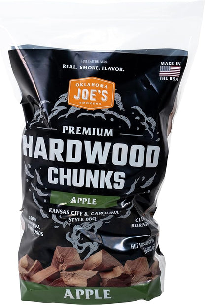 Oklahoma Joe's Apple Wood Chunks, 432 cu in Bag - 3947294R04