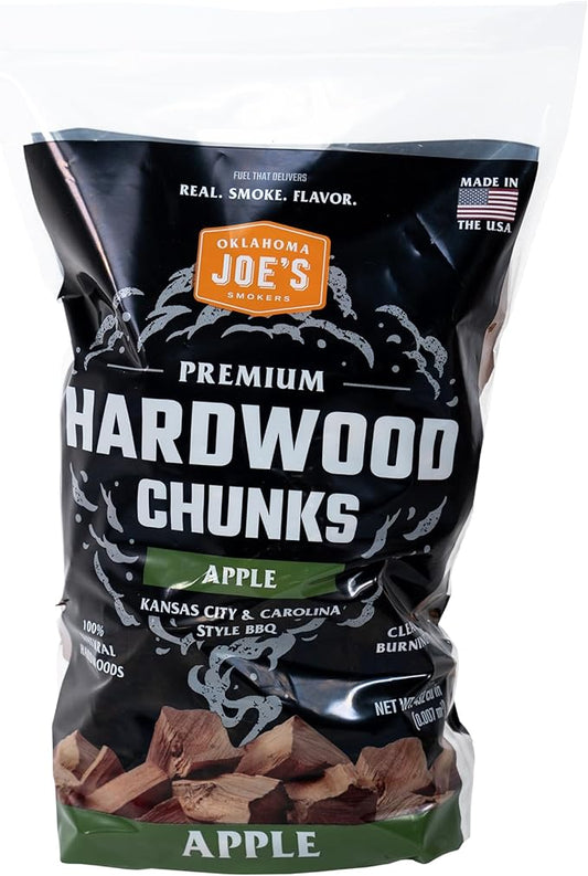 Oklahoma Joe's Apple Wood Chunks, 432 cu in Bag - 3947294R04