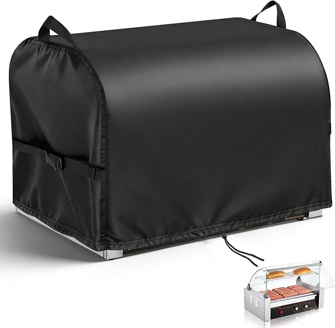 Hot Dog Roller Cover for VEVOR Hot Dog 7/11 Roller-23x19x17in | 23inch Hot Dog Grill Cover for Vexon 11-Roller Hotdog Machine, Hotdog Cooker, Warmer,Maker,Toaster