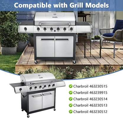 Repair Kit for Charbroil 463230515 463239915 463230514 463230512 463230513 463234513 463230511 463230510 463230710 463234512 463235513 463235214 C-69G5 463226514 463234511 Grill Parts