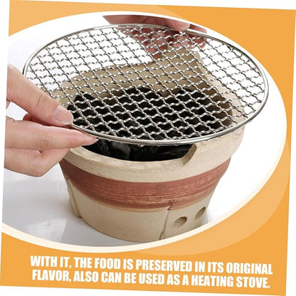 Portable Clay Barbecue Grill Stove Lightweight Outdoor Cooking Tool for Camping Picnics and Parties Multi Functional Charcoal Grill for Meat Seafood and Vegetables